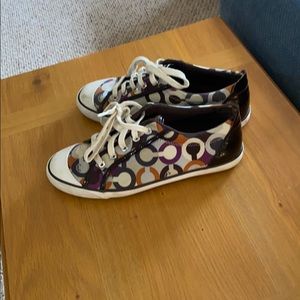 Coach tennis shoes